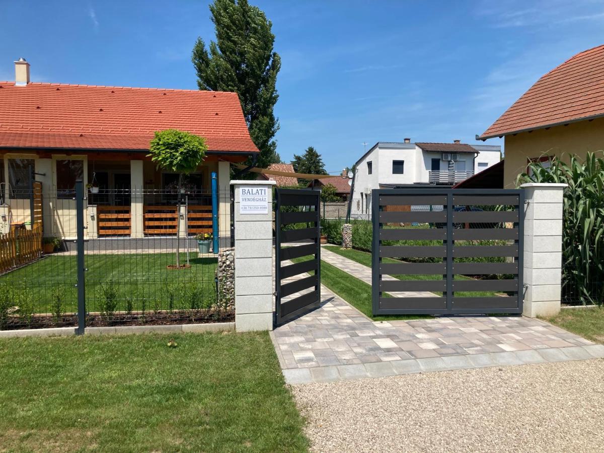 Balati Vendeghaz Apartment Balatonmariafurdo Exterior photo
