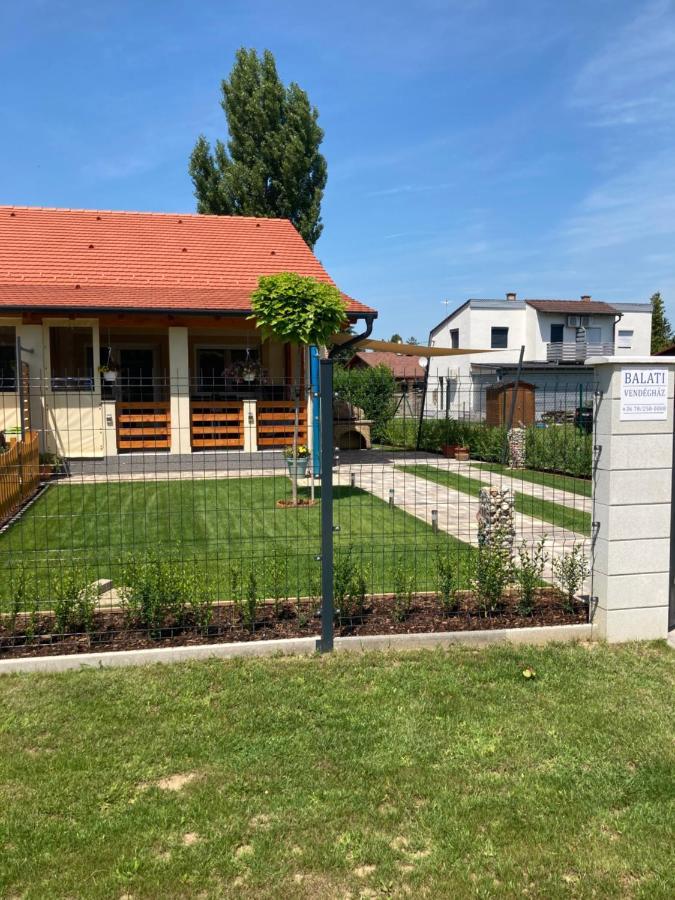 Balati Vendeghaz Apartment Balatonmariafurdo Exterior photo